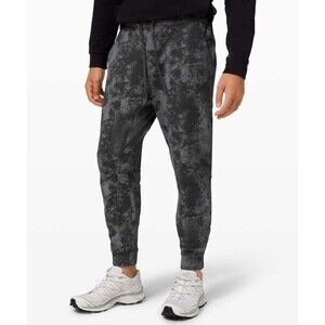 Lululemon Joggers Mens Size XL Gray Run State Athletic Drawstring Sweatpants